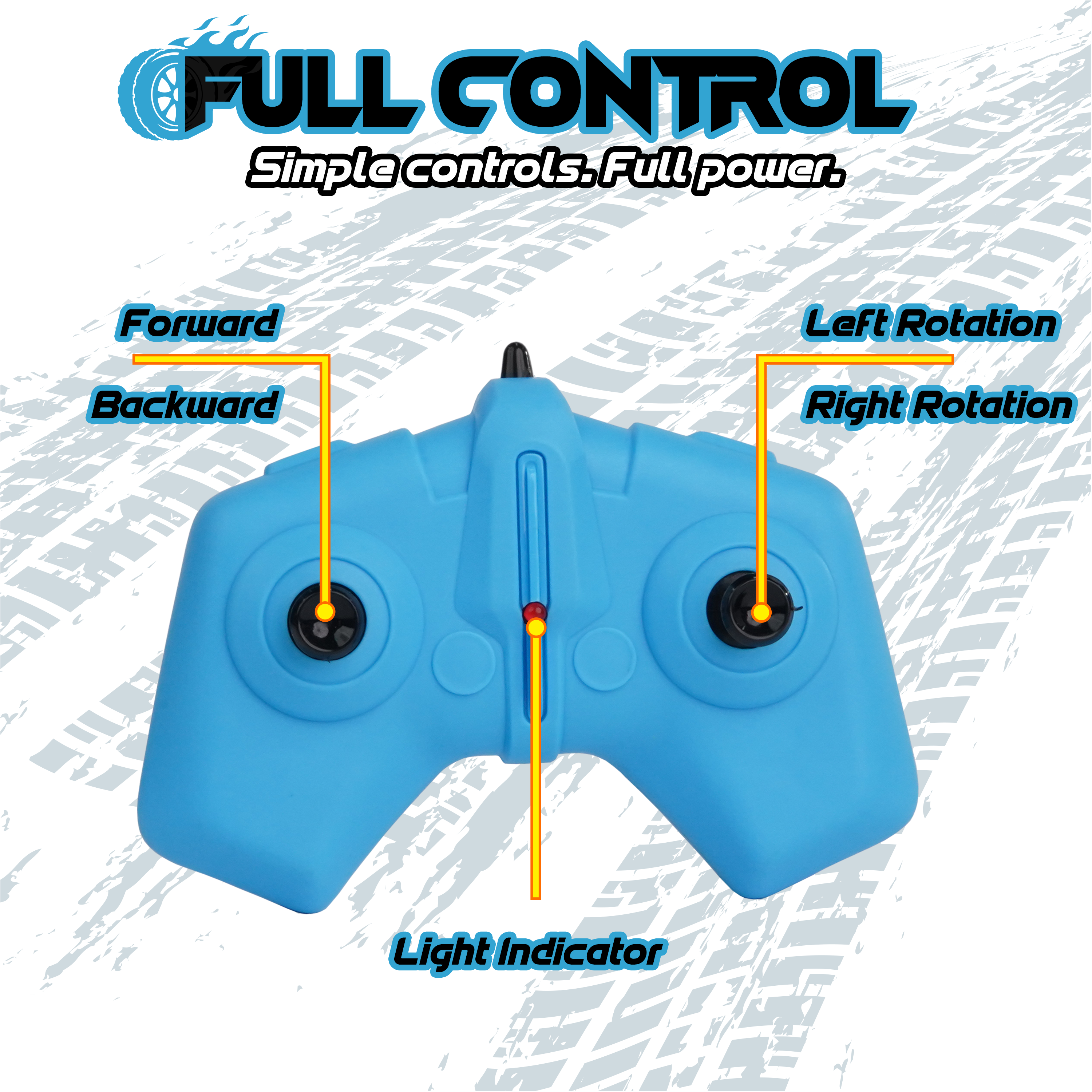 Wild Crawler Remote Control (RC) Monster Truck by USA Toyz 4