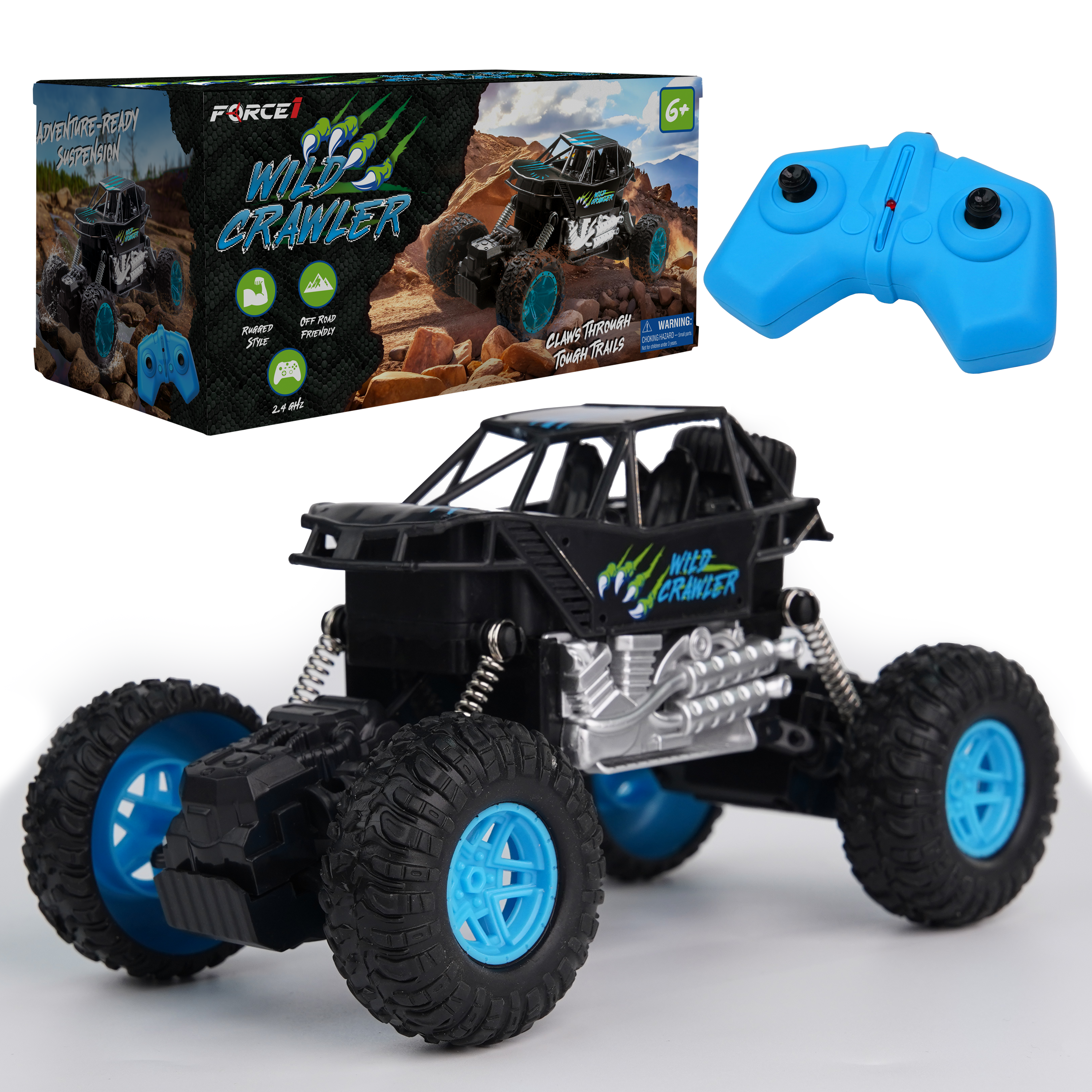 Wild Crawler Remote Control (RC) Monster Truck by USA Toyz 5