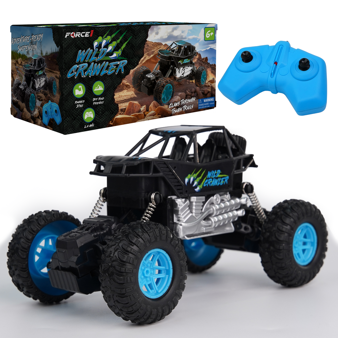 Wild Crawler Remote Control (RC) Monster Truck by USA Toyz 5