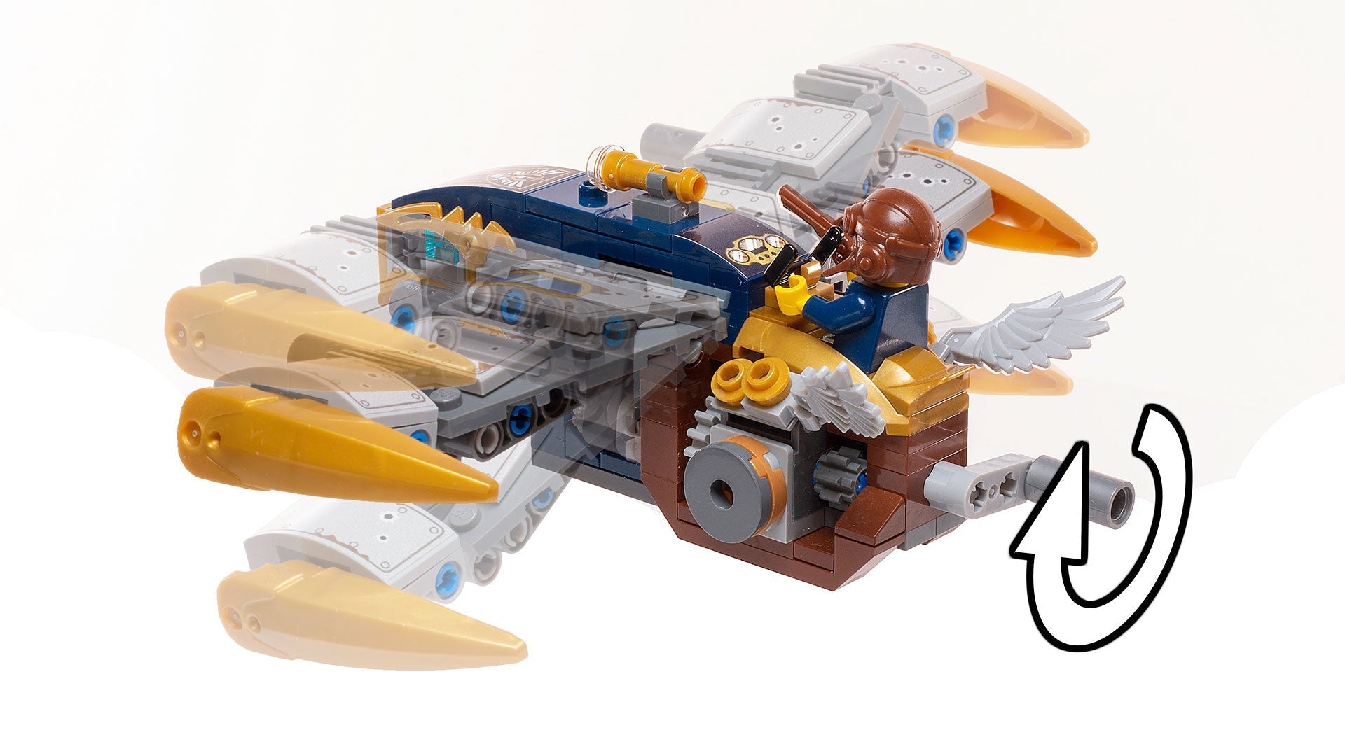 Imperial Nitengale - Custom Engine Elite Steampunk Set 3