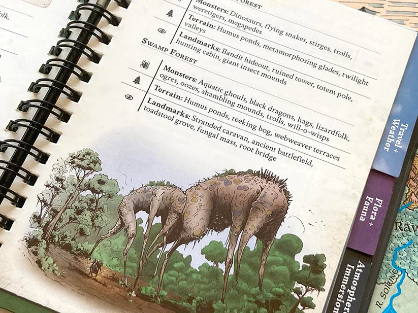 Wondrous Expeditions Forests - Pocket Guide (Hardcover) 3