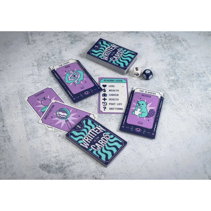 Written in the Cards - Dice & Cards Funny Fortune Game - Professor Puzzle 2