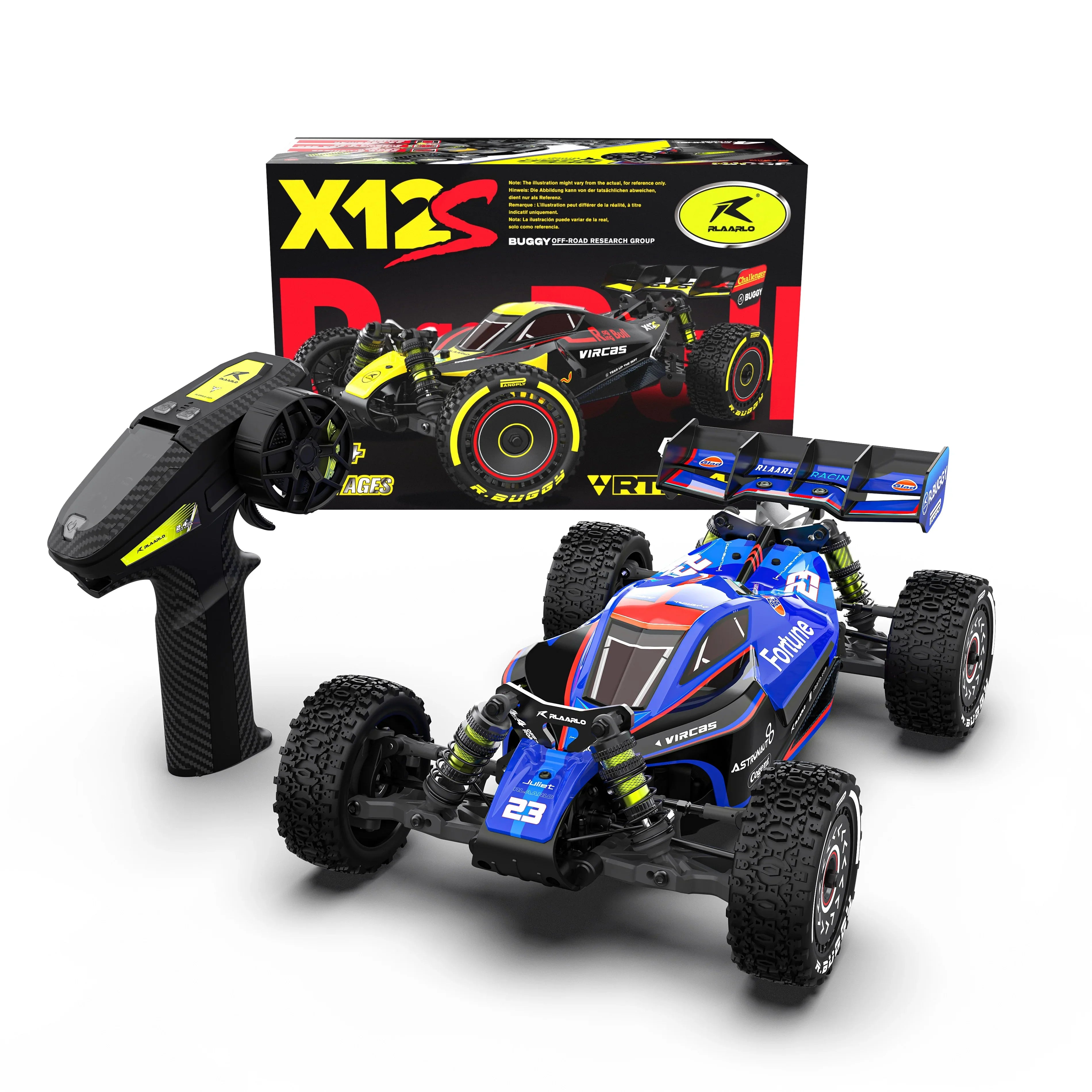 X12s 1/12 Scale Brushless 4WD Electric RC Car - Ultimate Drift Fun-4