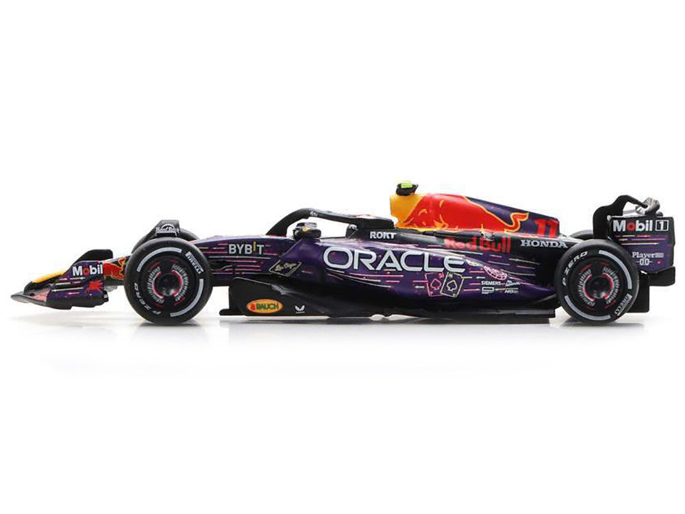 Red Bull Racing RB19 #11 Sergio Perez "Oracle" 3rd Place Formula One F1 "Las Vegas GP" (2023) 1/64 Diecast Model Car by Spark-1