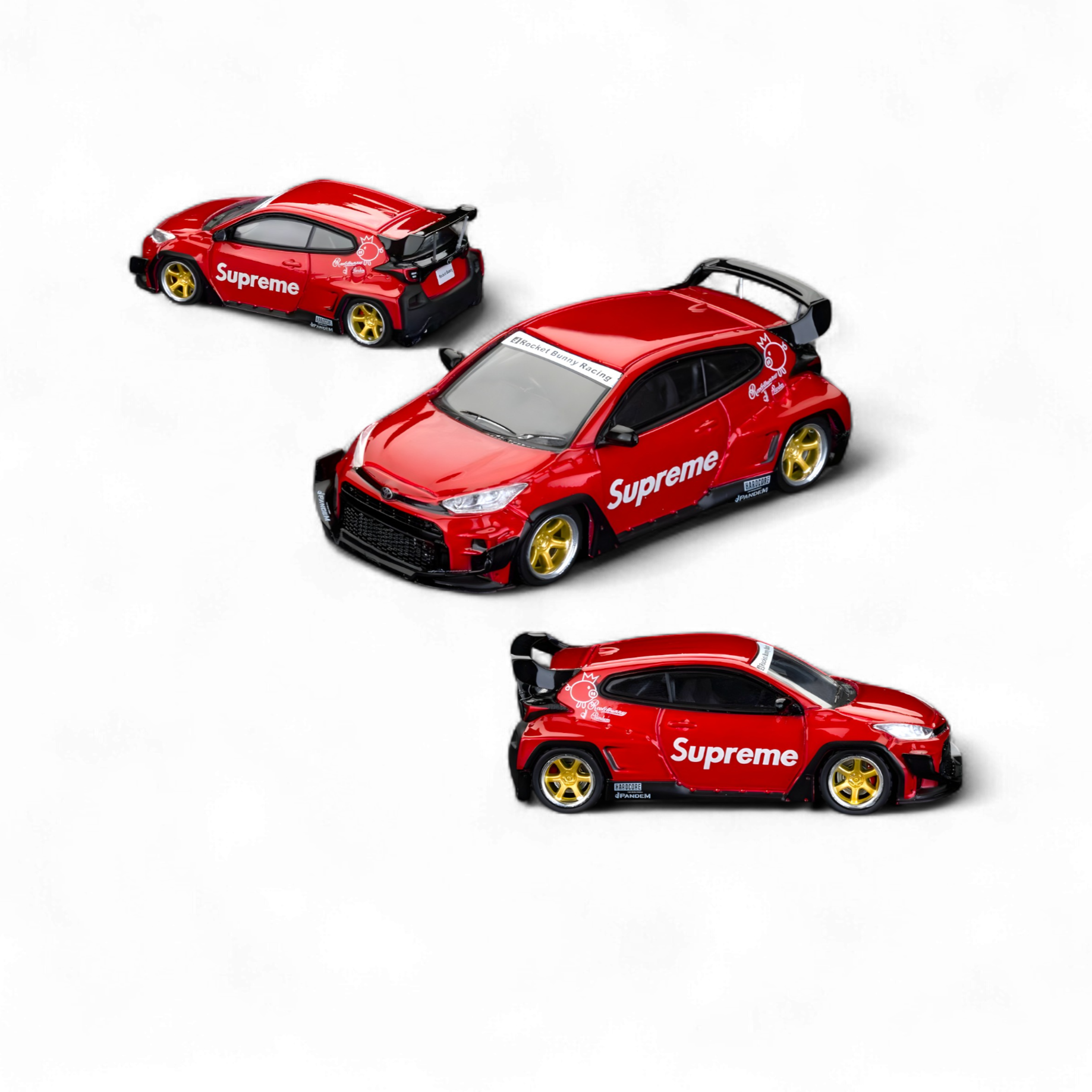 Toyota Yaris GR Pandem S u p r e m e  Livery 1:64 by ET Model x Fuji 