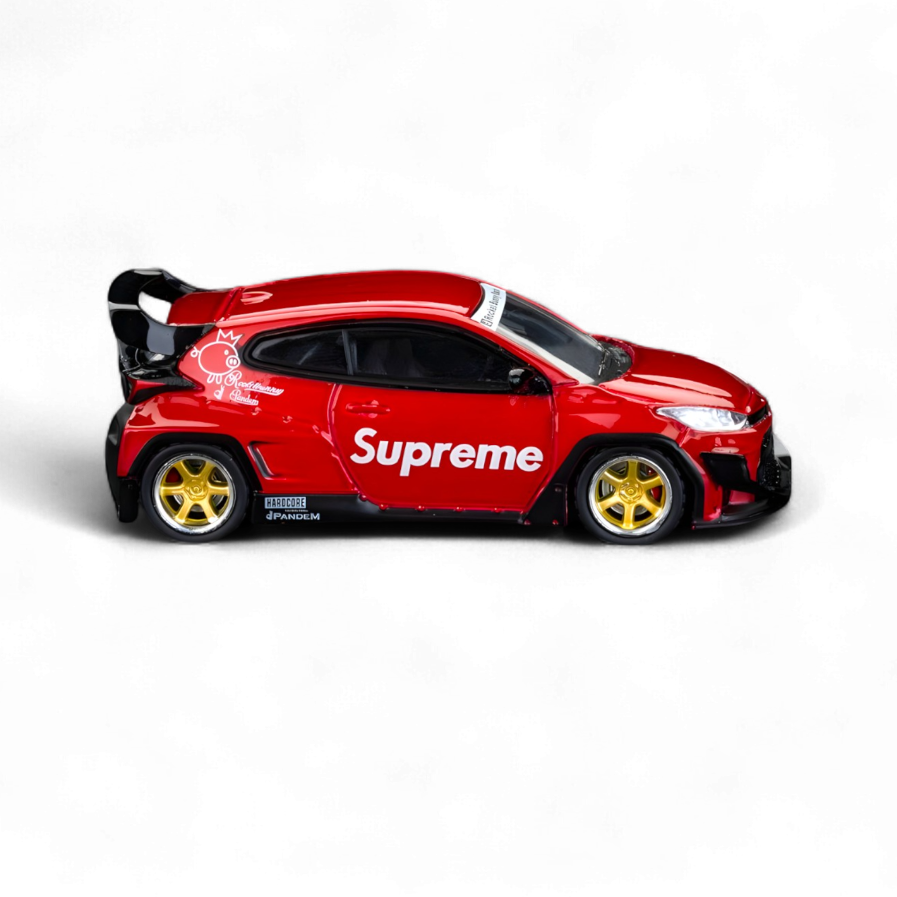 Toyota Yaris GR Pandem S u p r e m e  Livery 1:64 by ET Model x Fuji  3