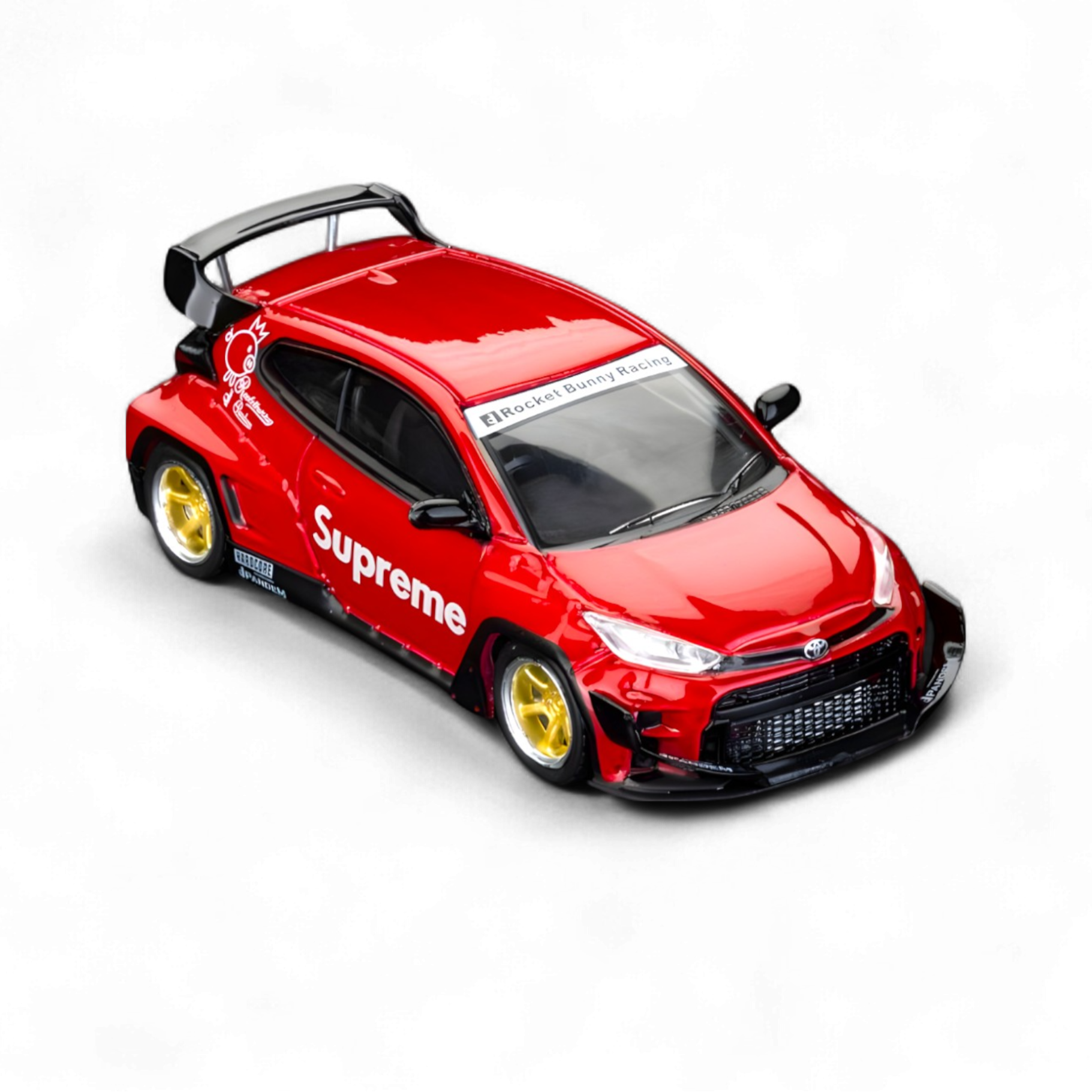 Toyota Yaris GR Pandem S u p r e m e  Livery 1:64 by ET Model x Fuji  5