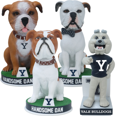 Yale Bulldogs Mascot Bobbleheads 2