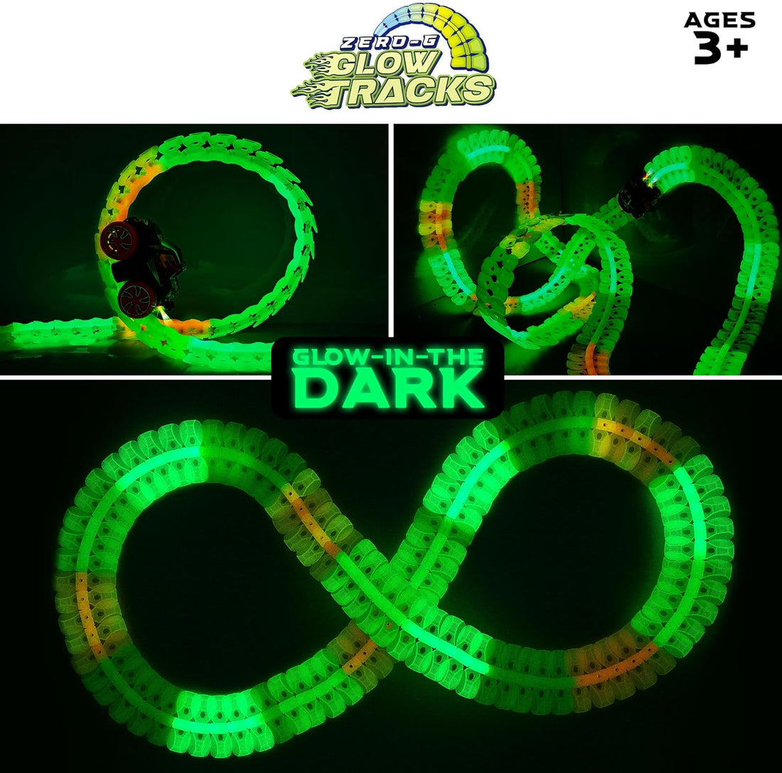 Zero-G Glow Racing Tracks 210pcs 3