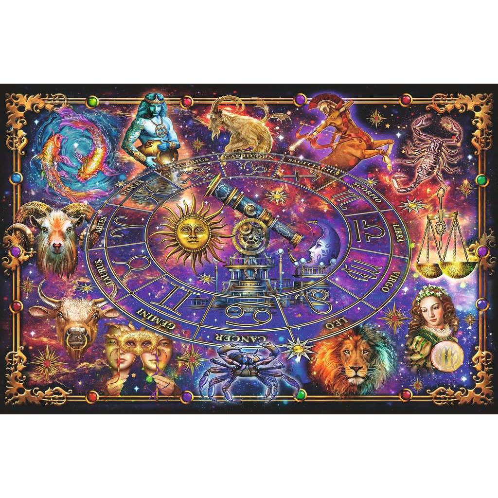 Ravensburger Zodiac 3000-piece premium jigsaw puzzle box