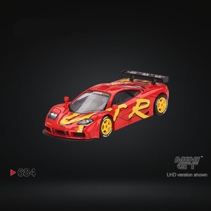 McLaren F1 GTR 1996 Presentation #684 1:64 by Mini-GT MGT00684