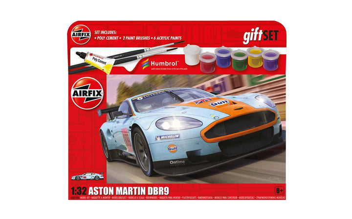 Aston Martin DBR9 1:32 Plastic Model Hanging Gift Set by Airfix | A50110A  