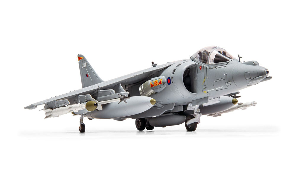 BAE Harrier GR.9A 1:72 Plastic Model Hanging Gift Set by Airfix | A55300A Right Front View