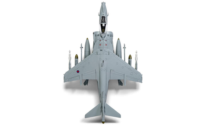 BAE Harrier GR.9A 1:72 Plastic Model Hanging Gift Set by Airfix | A55300A Top View