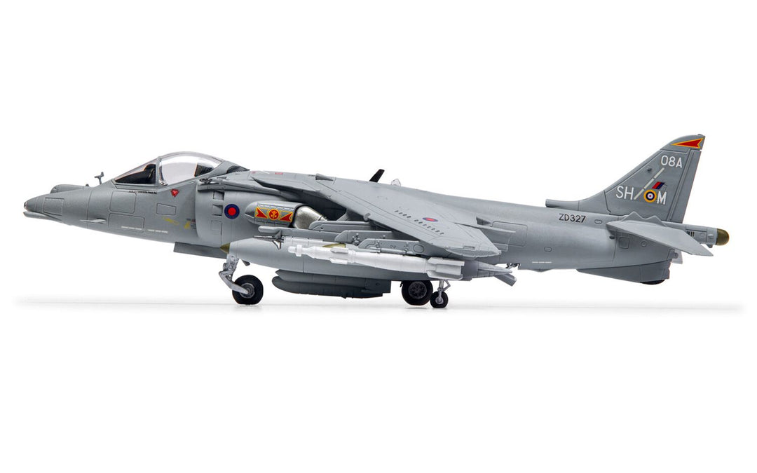 BAE Harrier GR.9A 1:72 Plastic Model Hanging Gift Set by Airfix | A55300A Side View