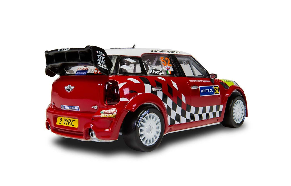 MINI Countryman WRC 1:32 Plastic Model Hanging Gift Set by Airfix | A55304A (Expected to be available the week of 2/19) Rear View