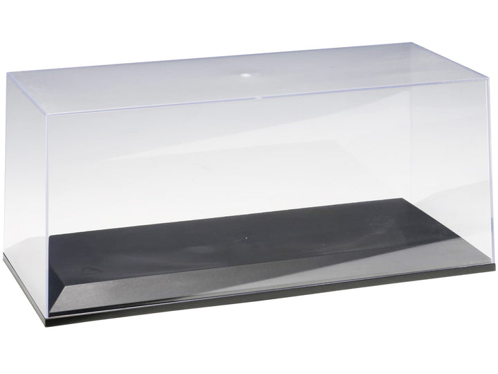 Collectible Display Show Case for 1/18-1/24 Scale Model Cars with Black Plastic Base by Autoart-1