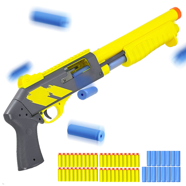 Toy Gun - Kids Toy Shotgun - Realistic Design, Safe Materials, Perfect for Outdoor Games and Role-Play, Ideal Birthday, Halloween, and Christmas Gift