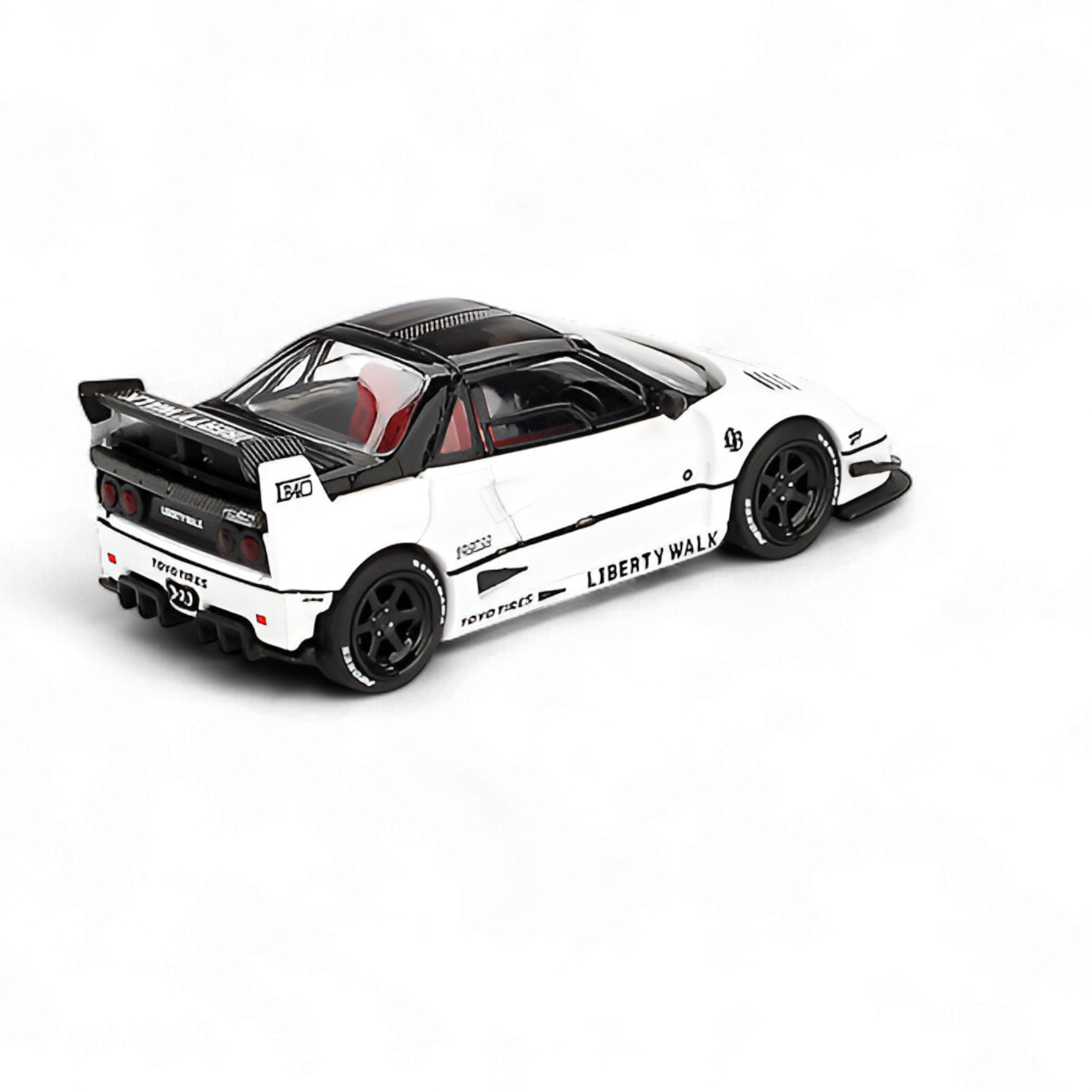 Mazda AZ-1 Liberty Walk LB40 White 1:64 by Mini-GT  3