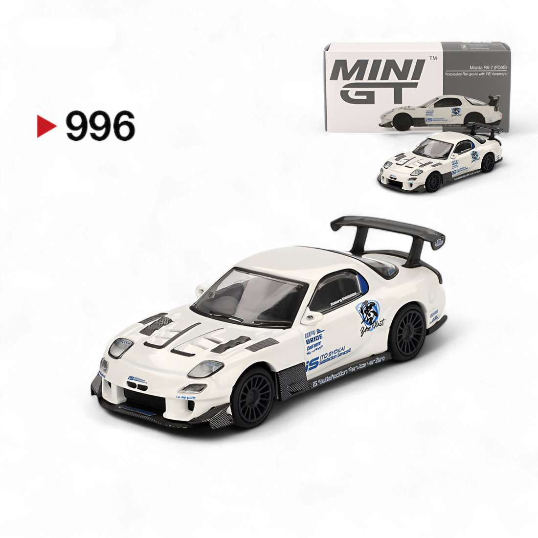 Mazda RX-7 FD3S RE Amemiya 1:64 by Mini-GT 