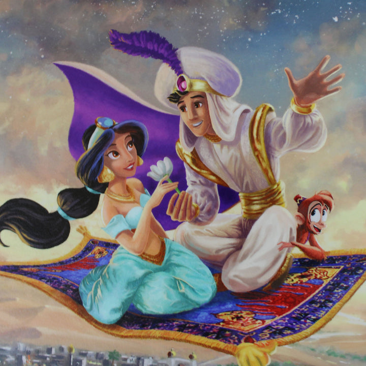 Aladdin Disney Thomas Kinkade Framed Art Print 2