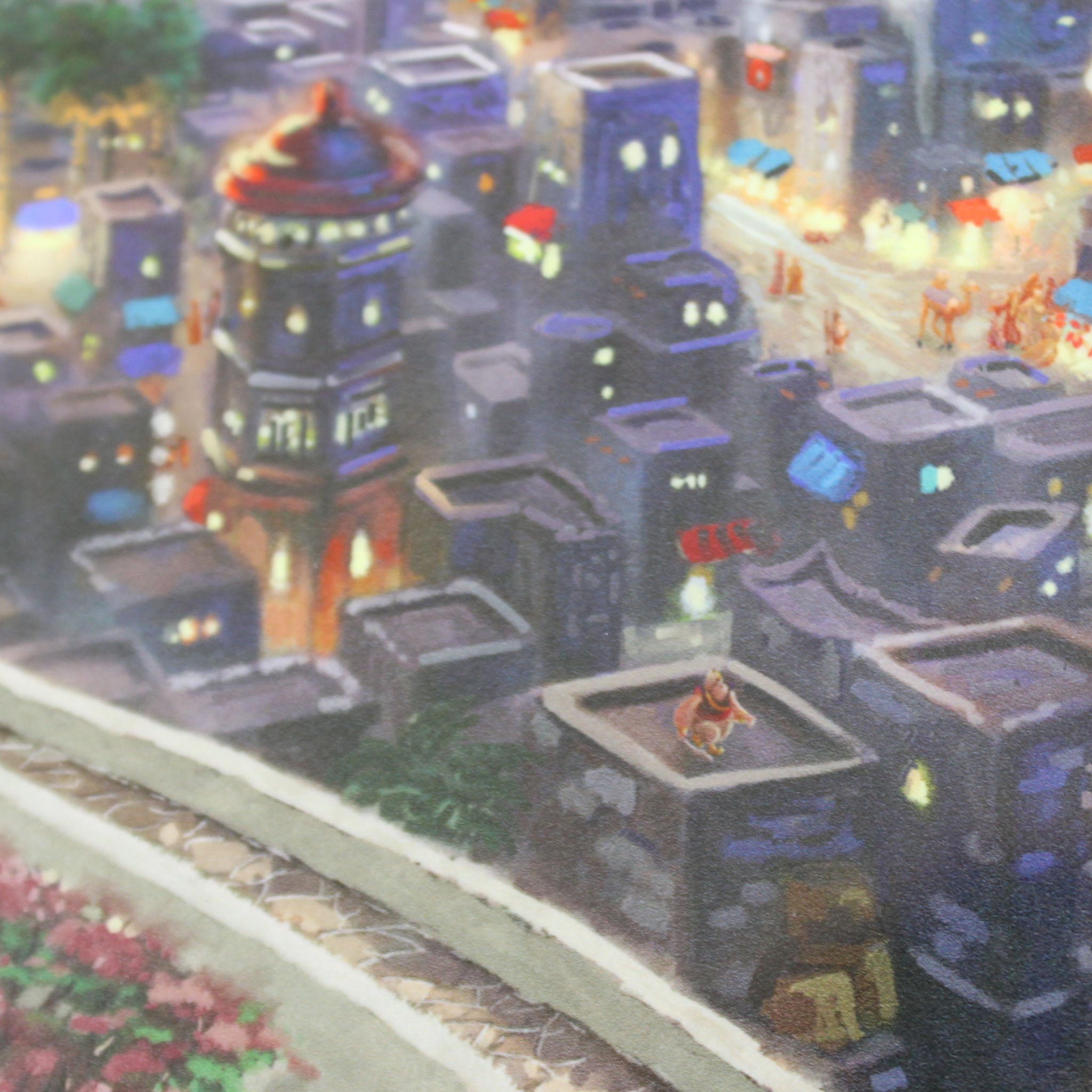 Aladdin Disney Thomas Kinkade Framed Art Print 6