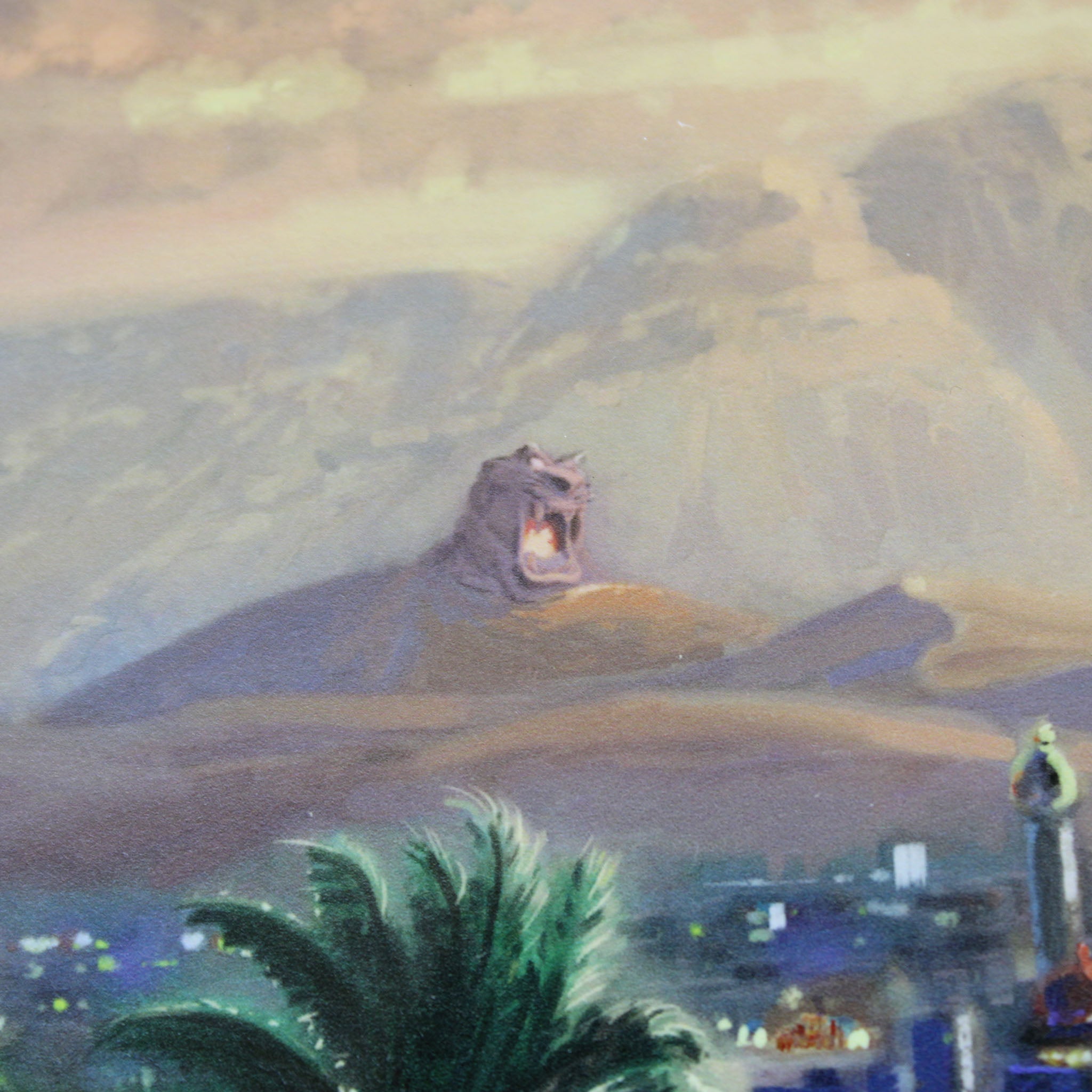 Aladdin Disney Thomas Kinkade Framed Art Print 4