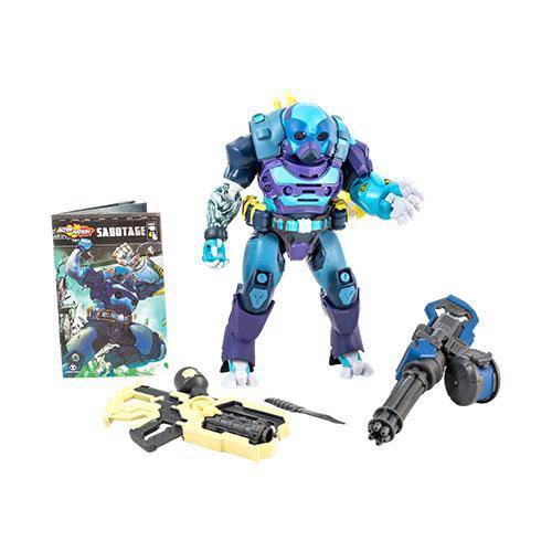 Alter Nation - Sabotage - 6.5 Inch Action Figure (With Free Comic Book) 6