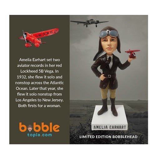 Amelia Earhart Limited Edition Bobblehead 2