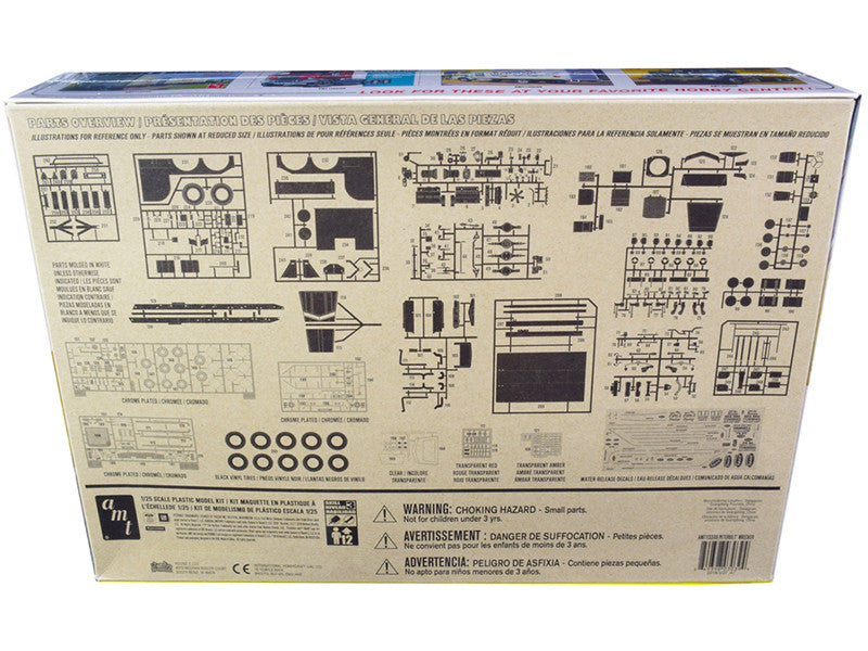 Skill 3 Model Kit Peterbilt Wrecker Tow Truck 1/25 Scale Model by AMT-2