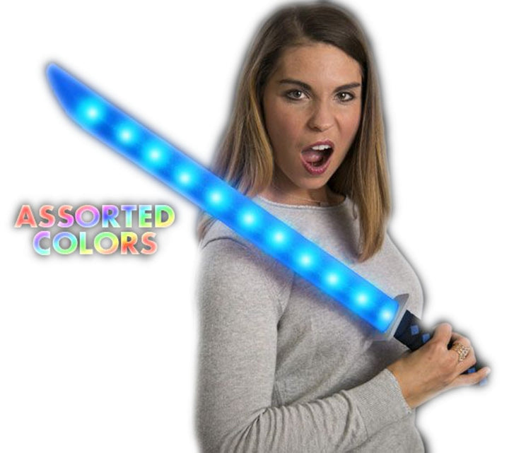 Multicolor LED Foam Ninja Sword
