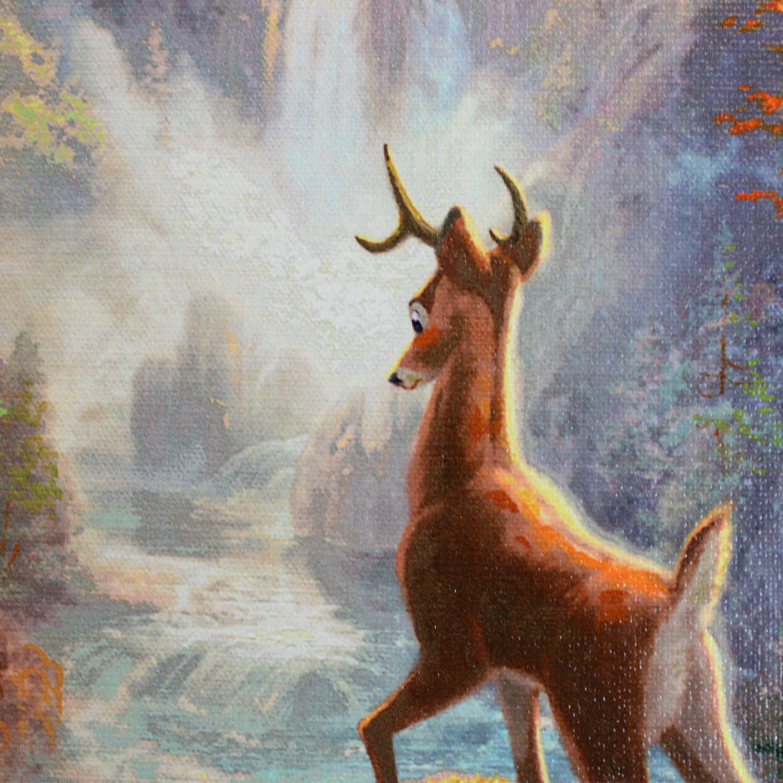 Bambi "Bambi's First Year" (Disney) Wrapped Canvas Art Print 3