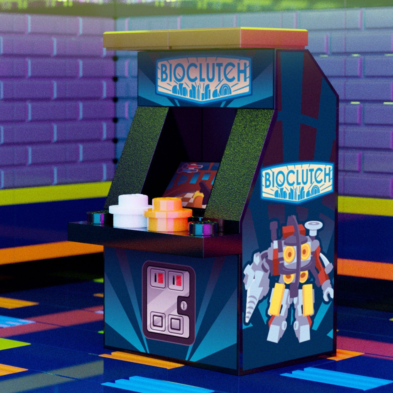 BioClutch for Lego - Custom Arcade Machine