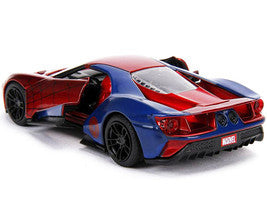 Ford 2017 GT "Spider-Man" Theme "Marvel" Series 1/32 Diecast Model Car by Jada 3