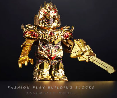 Gold Megatron Minifigure 1