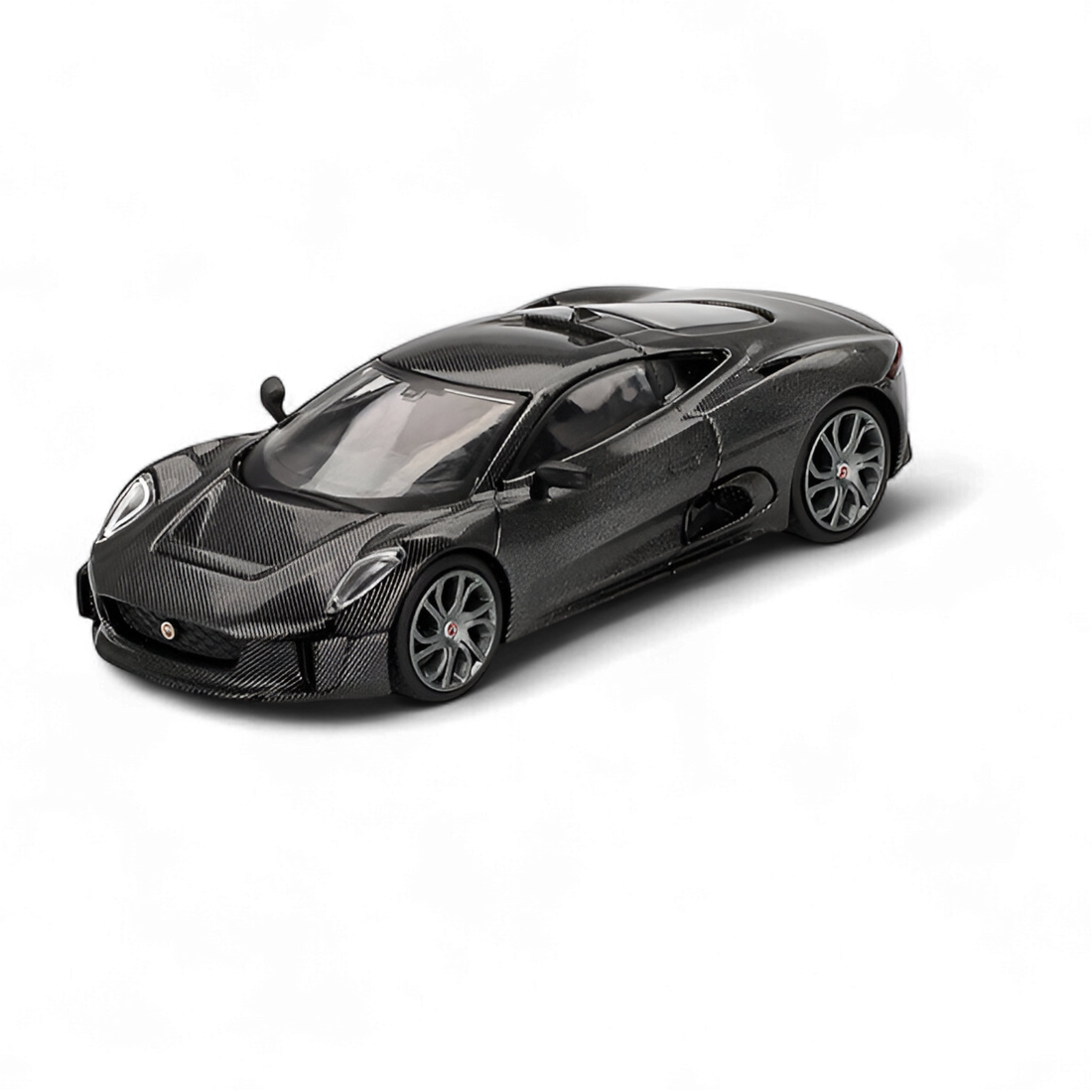 Jaguar C-X75 Test Car Carbon Fiber 1:64 by Mini-GT 4
