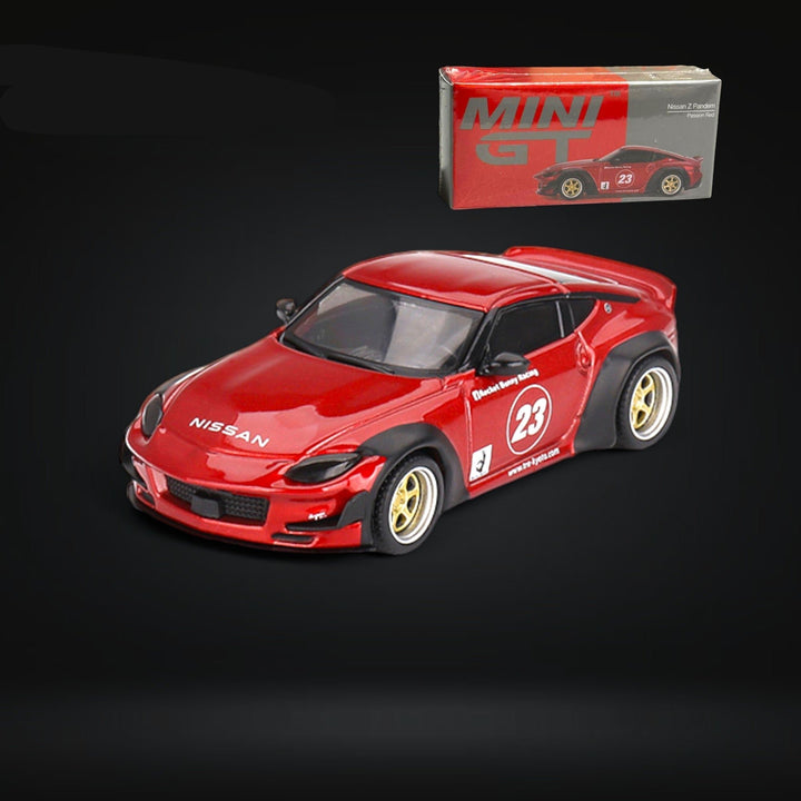 Nissan Z Pandem Passion Red #722 1:64 MGT00722 by Mini-GT