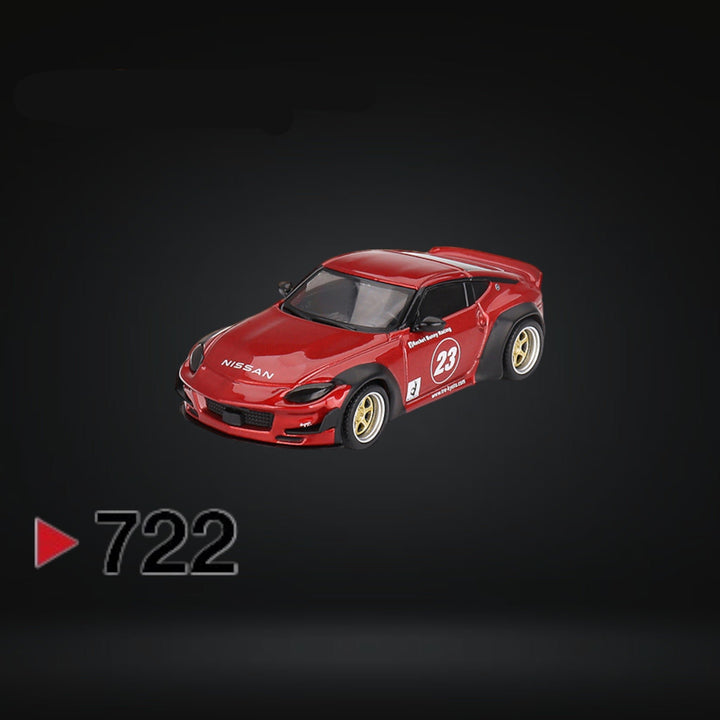 Nissan Z Pandem Passion Red #722 1:64 MGT00722 by Mini-GT - 2