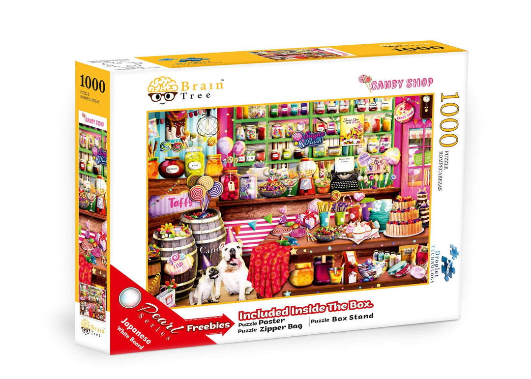 Candy Shop Jigsaw Puzzles 1000 Piece-1