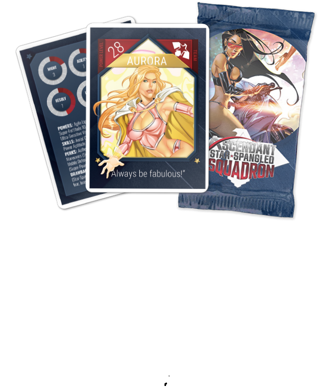 Fantasy Books - Ascendant Trading Cards 3-Pack Set