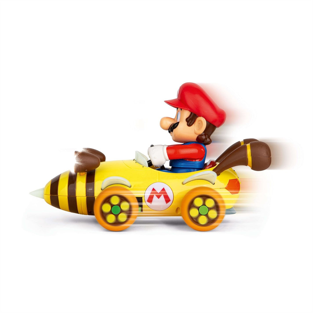 Mario Kart Bumble V Mario 1:18 Scale 2.4 GHz Remote Radio Control Car with Rechargeable LiFePO4 Battery by Carrera 370181064