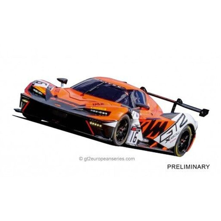 KTM X-BOW GT2 True Racing #16 1:32 Scale Slot Car by Carrera 20031012 Angle View