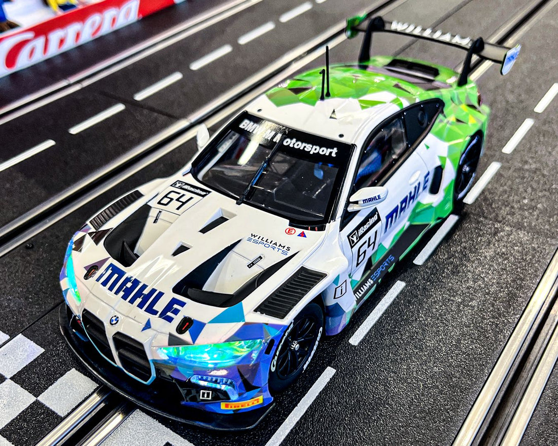 BMW M4 GT3  '"Mahle Racing Team" Digitale Nürburgring Langstrecken-Serie, 2021 Carrera 1:32 Slot Car On the Track 20031011