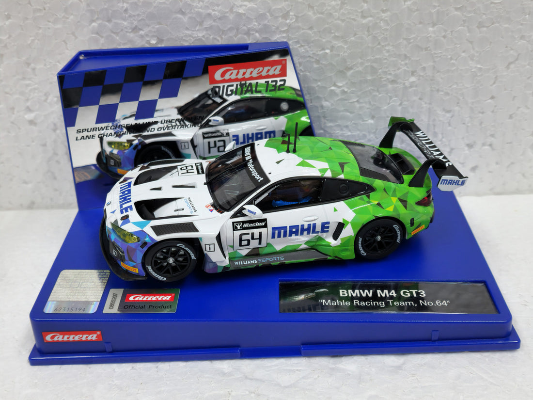 BMW M4 GT3  '"Mahle Racing Team" Digitale Nürburgring Langstrecken-Serie, 2021 Carrera 1:32 Slot Car  Display View  20031011