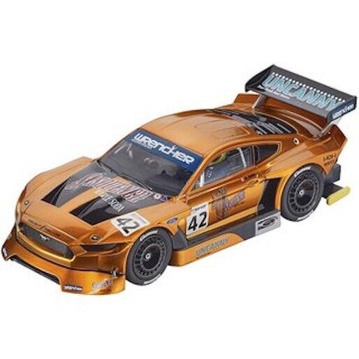 Ford Mustang GTY No.42 in Metallic Maple with Black Accents 1:32 Scale Digital Slot Car by Carrera 20030976