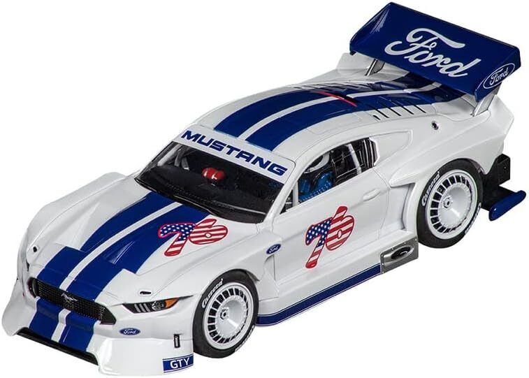 Ford Mustang GTY "#76" Digital 1:32 Scale Slot Car by Carrera 20031083 Side View