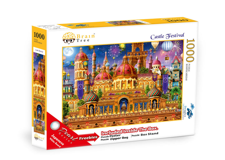 Castle Festival Jigsaw Puzzles 1000 Piece-1