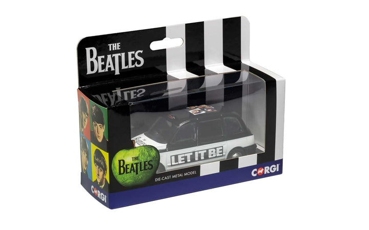 The Beatles London Taxi - Let it Be 1:36 Diecast by Corgi | CC85926 Package View
