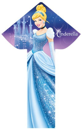 Kites - 57 inch Nylon Breezy Flyer Cinderella