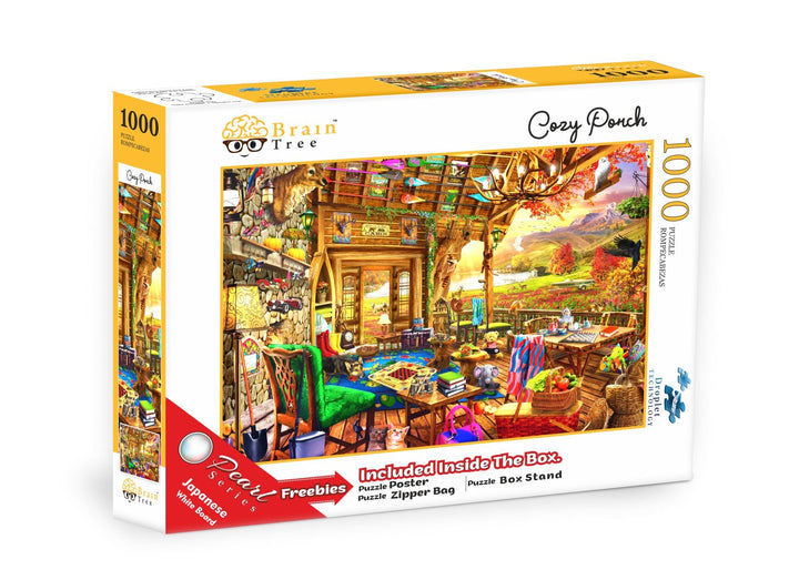 Cozy Porch Jigsaw Puzzles 1000 Piece-1